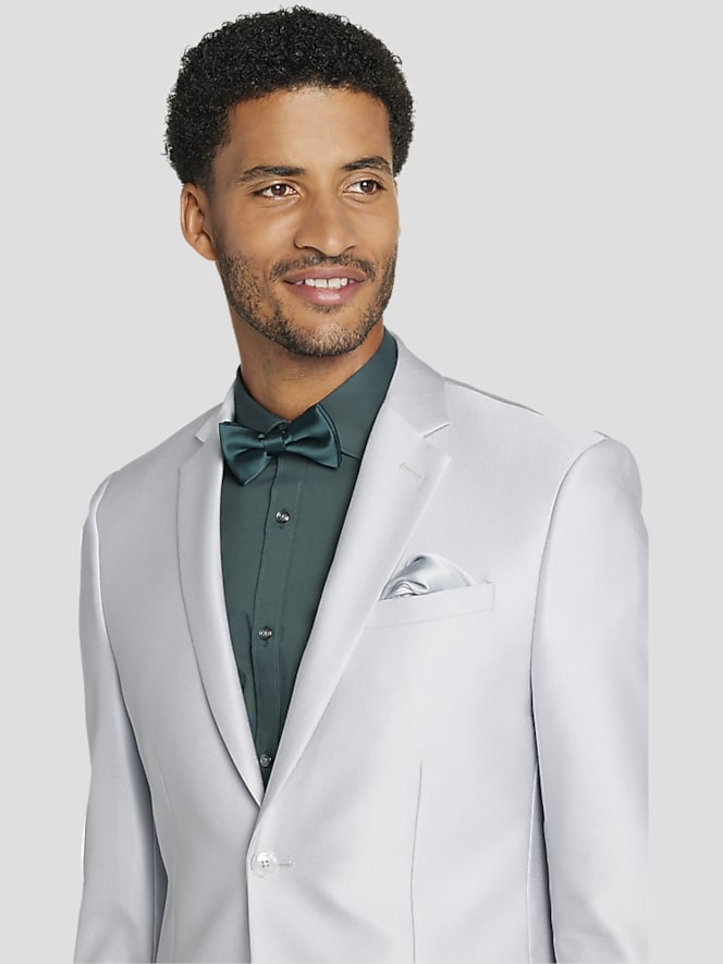 Egara Skinny Fit Shiny Suit Jacket