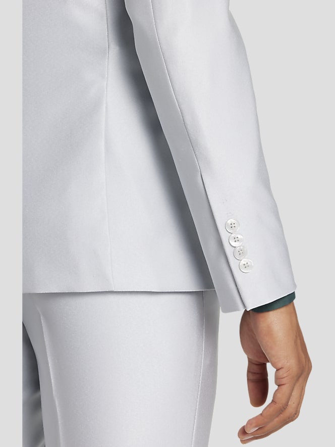 Egara Skinny Fit Shiny Suit Jacket