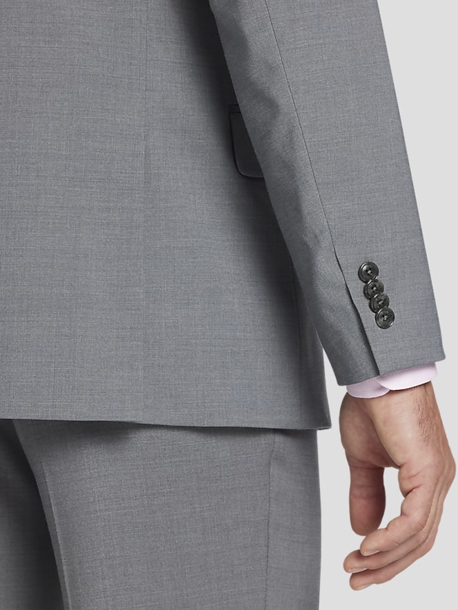 Tommy Hilfiger Modern Fit Wool Blend Twill Suit Jacket