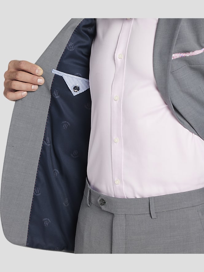 Tommy Hilfiger Modern Fit Wool Blend Twill Suit Jacket