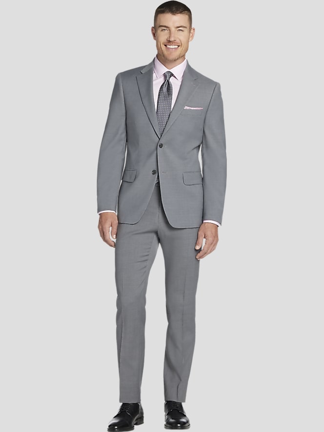 Tommy Hilfiger Modern Fit Wool Blend Twill Suit Jacket