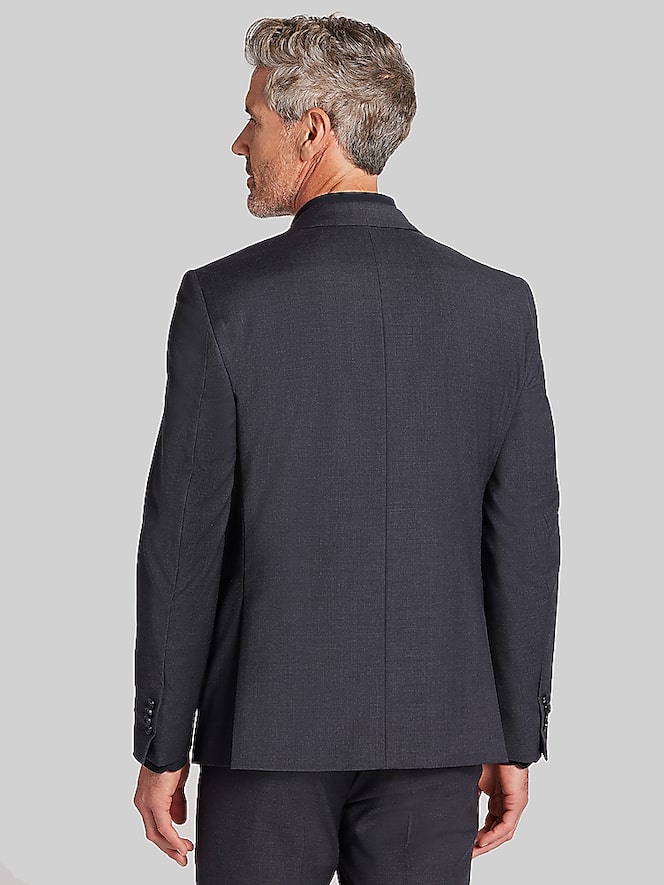 Tommy Hilfiger Modern Fit Premium Wool Blend Twill Suit Jacket, Charcoal Twill - Image 3 of 8