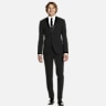 Egara Skinny Fit Satin Peak Lapel Tuxedo Jacket