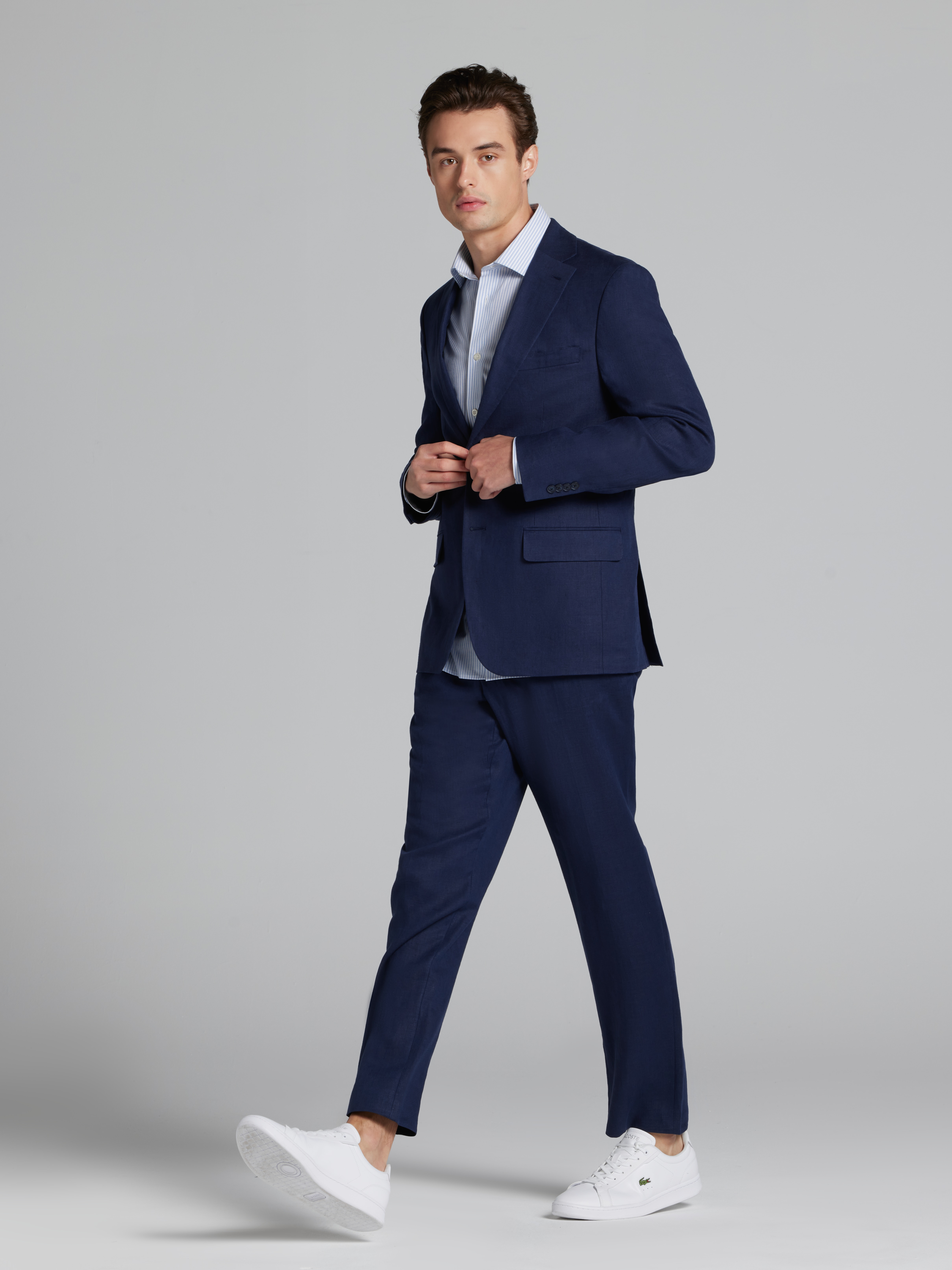 Modern Fit Linen Suit Jacket