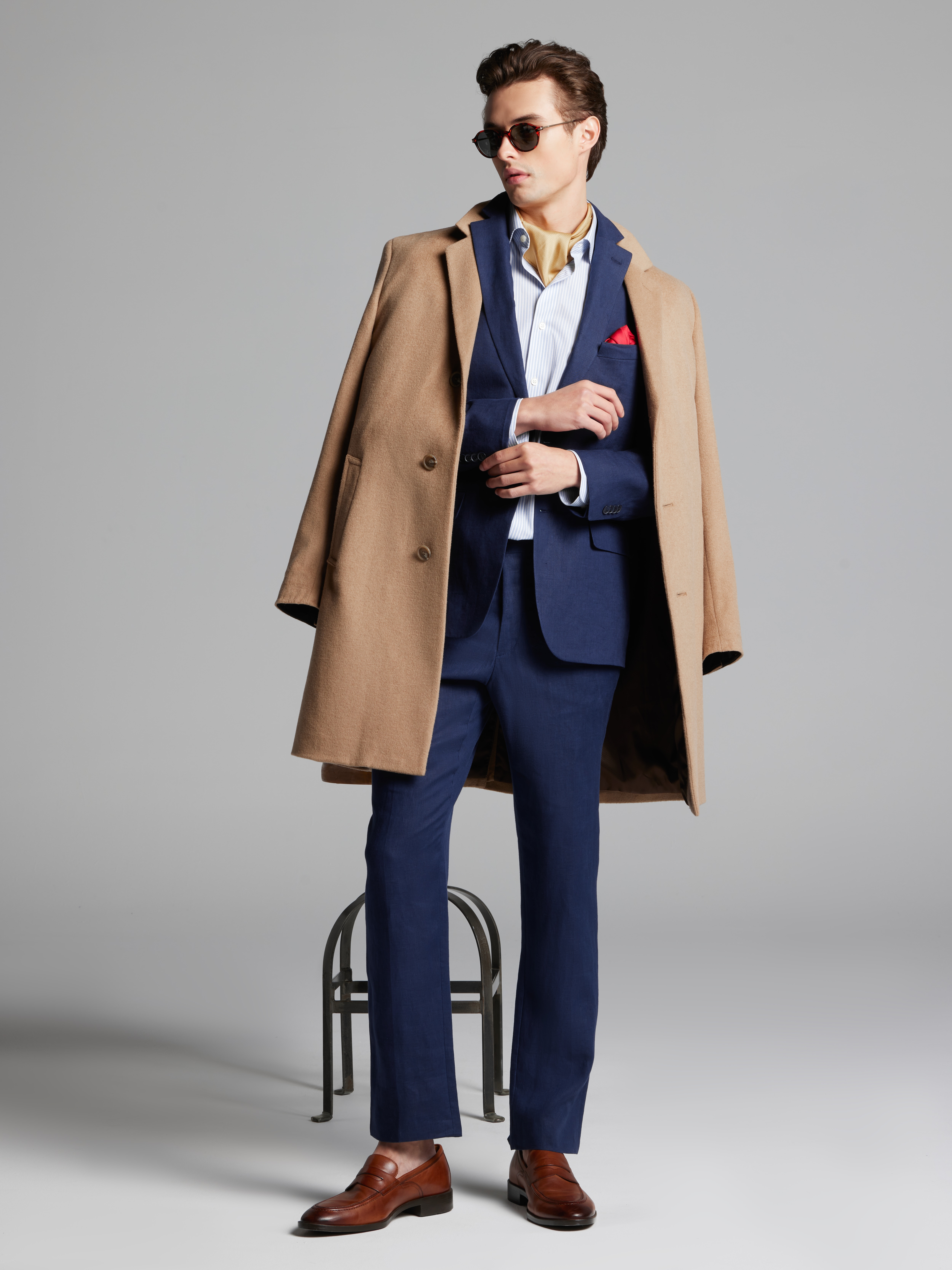 Modern Fit Linen Suit Jacket