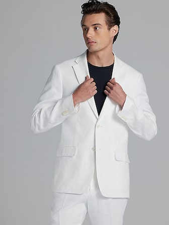 Tommy Hilfiger Modern Fit Suit Separates Linen Jacket | The Linen Shop| Men's Wearhouse