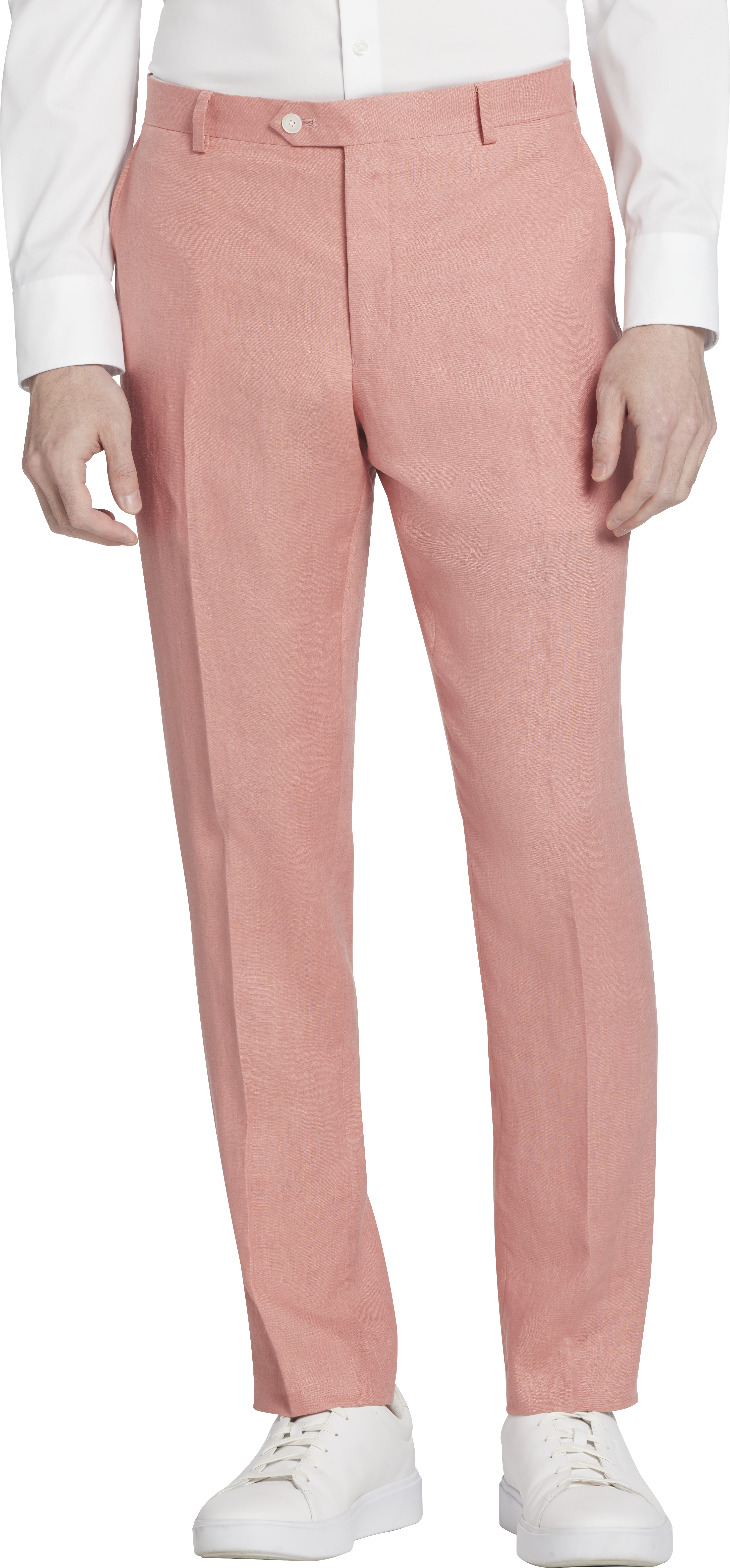Modern Fit Linen Suit Pants