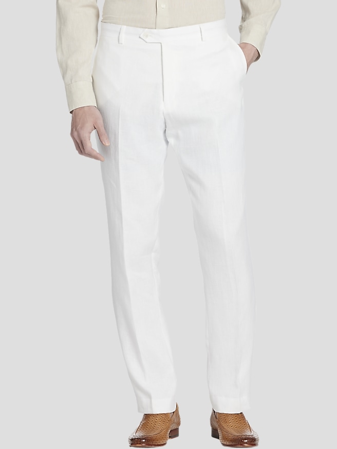 Mens lightweight summer dress pants top