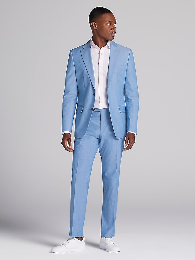 Tommy Hilfiger Modern Fit Cotton Blend Suit Jacket