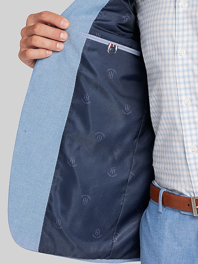Tommy Hilfiger Modern Fit Cotton Blend Suit Jacket