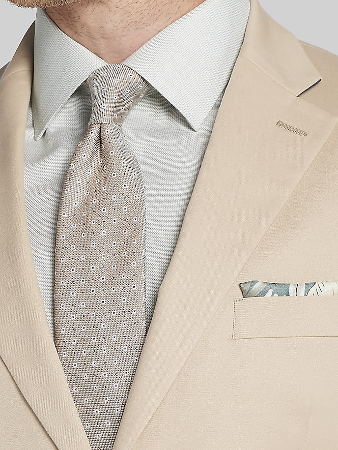 Tommy Hilfiger Modern Fit Cotton Blend Suit Jacket