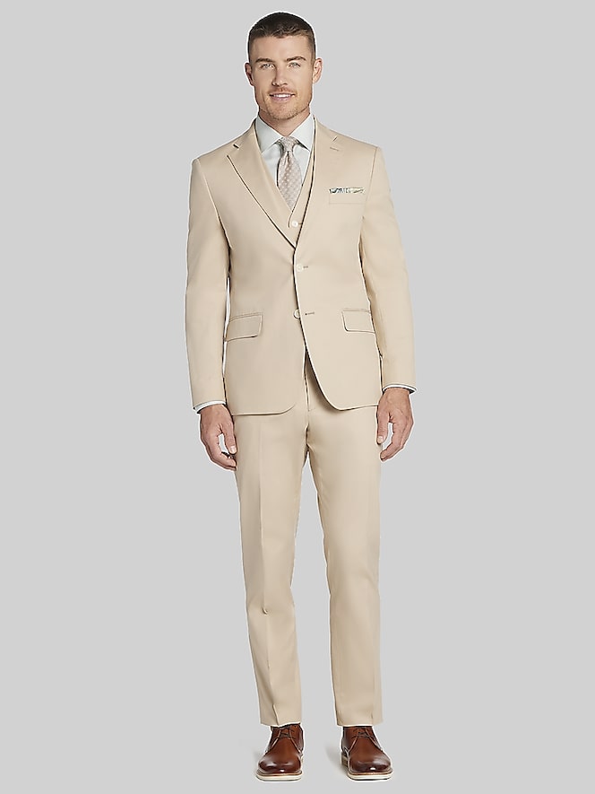 Tommy Hilfiger Modern Fit Cotton Blend Suit Jacket
