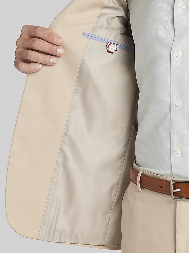 Tommy Hilfiger Modern Fit Cotton Blend Suit Jacket