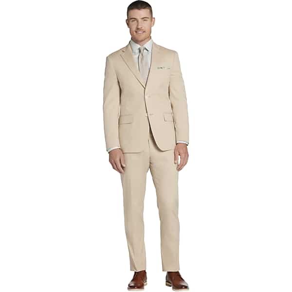Tommy Hilfiger Modern Fit Solid Men's Suit Separates Jacket Khaki - Size: 36 Short