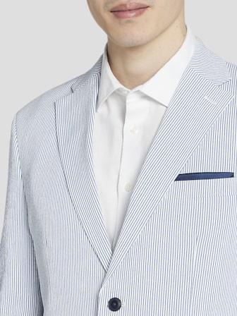 Slim Fit Wool Blend Suit Jacket