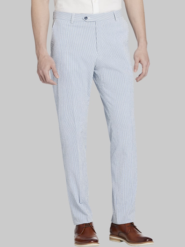 Tommy Hilfiger Modern Fit Seersucker Suit Pants