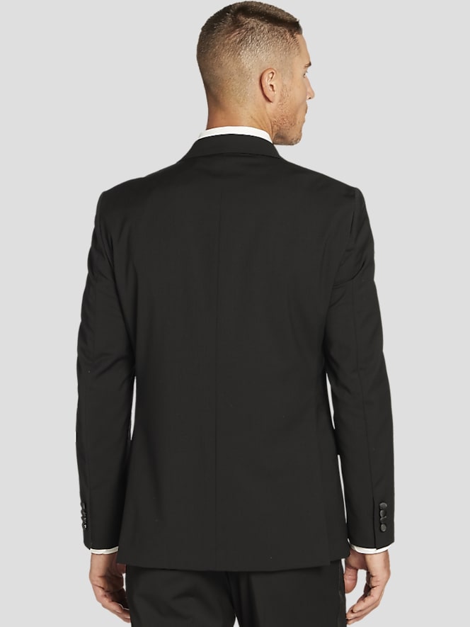 Tommy Hilfiger Modern Fit Wool Blend Notch Lapel Tuxedo Jacket