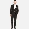 Tommy Hilfiger Modern Fit Wool Blend Notch Lapel Tuxedo Jacket