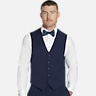 Tommy Hilfiger Slim Fit Wool Blend Tuxedo Vest