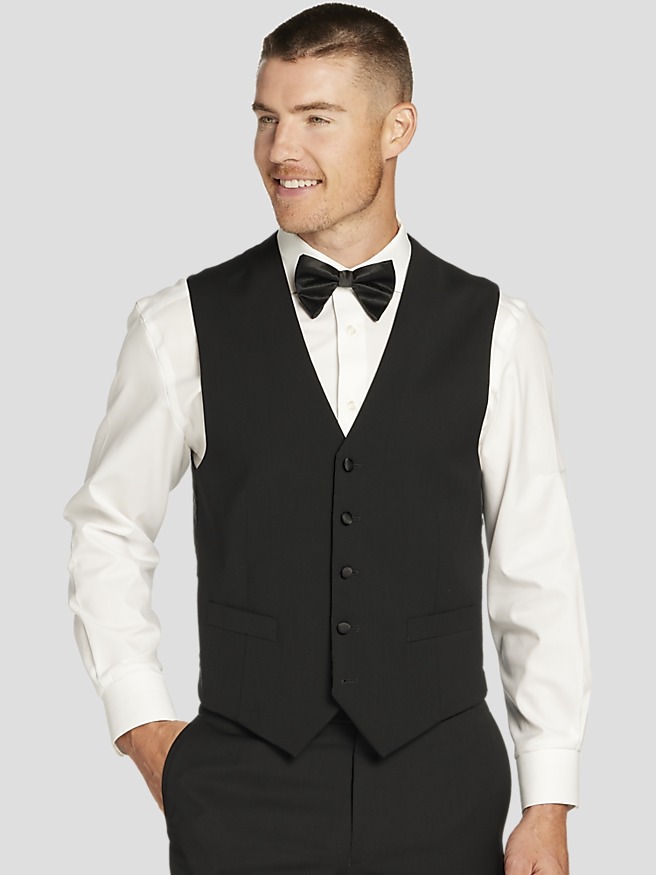 Mens formal vests and ties cheap