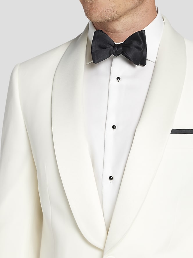 Tommy Hilfiger Slim Fit Wool Blend Notch Lapel Tuxedo Jacket