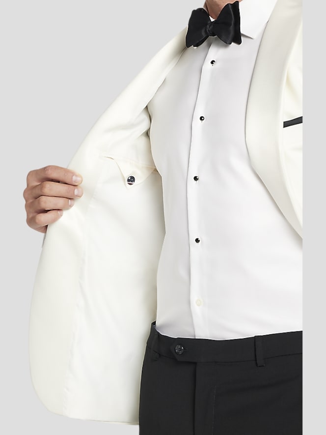 Tommy Hilfiger Slim Fit Wool Blend Notch Lapel Tuxedo Jacket