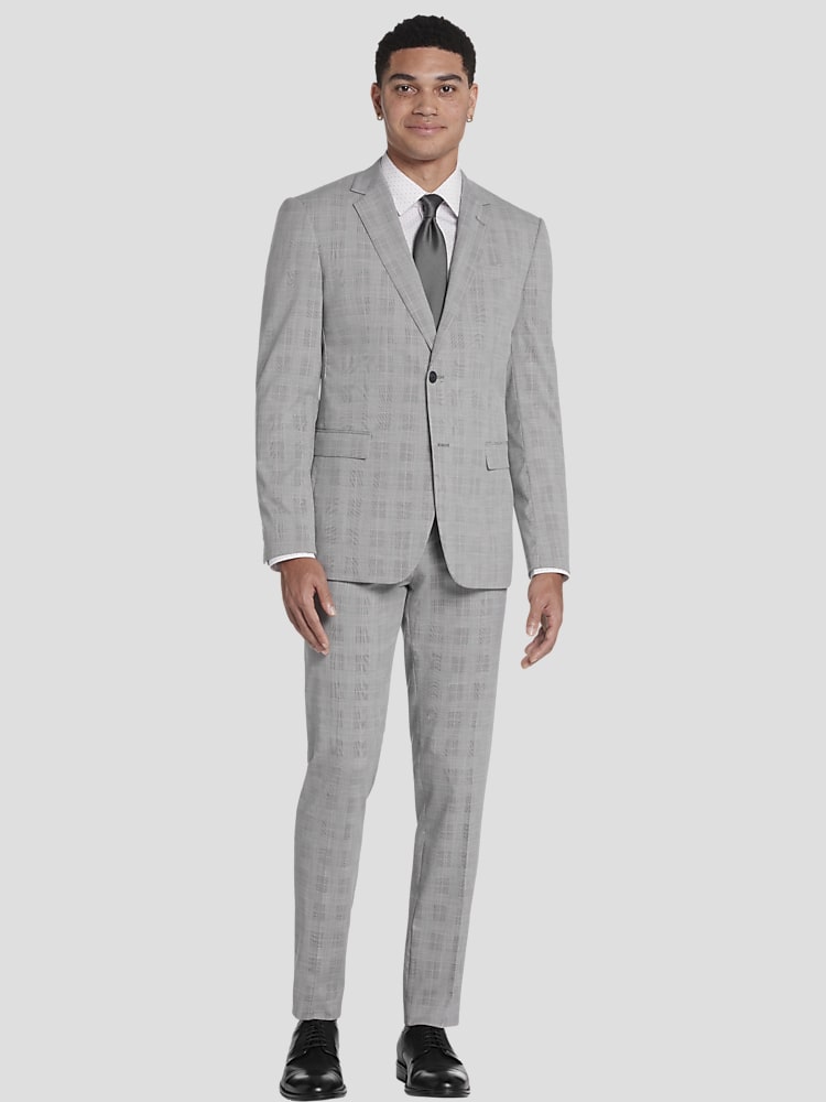 Egara Skinny Fit Plaid Suit Jacket | Suit Jackets | Men's