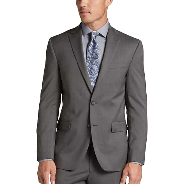 Awearness Kenneth Cole Executive Fit Men's Suit Jacket Dove Grey - Size: 56 Long TMW3YR256304