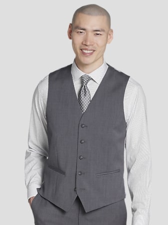 Classic Fit Wool Blend Suit Vest
