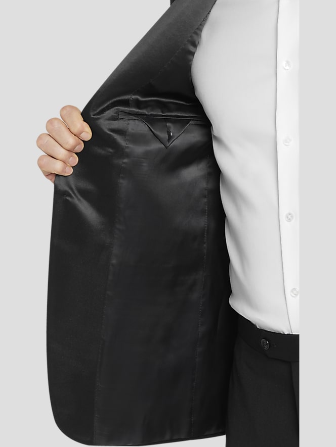 Calvin Klein Slim Fit Wool Blend Peak Lapel Tuxedo Jacket