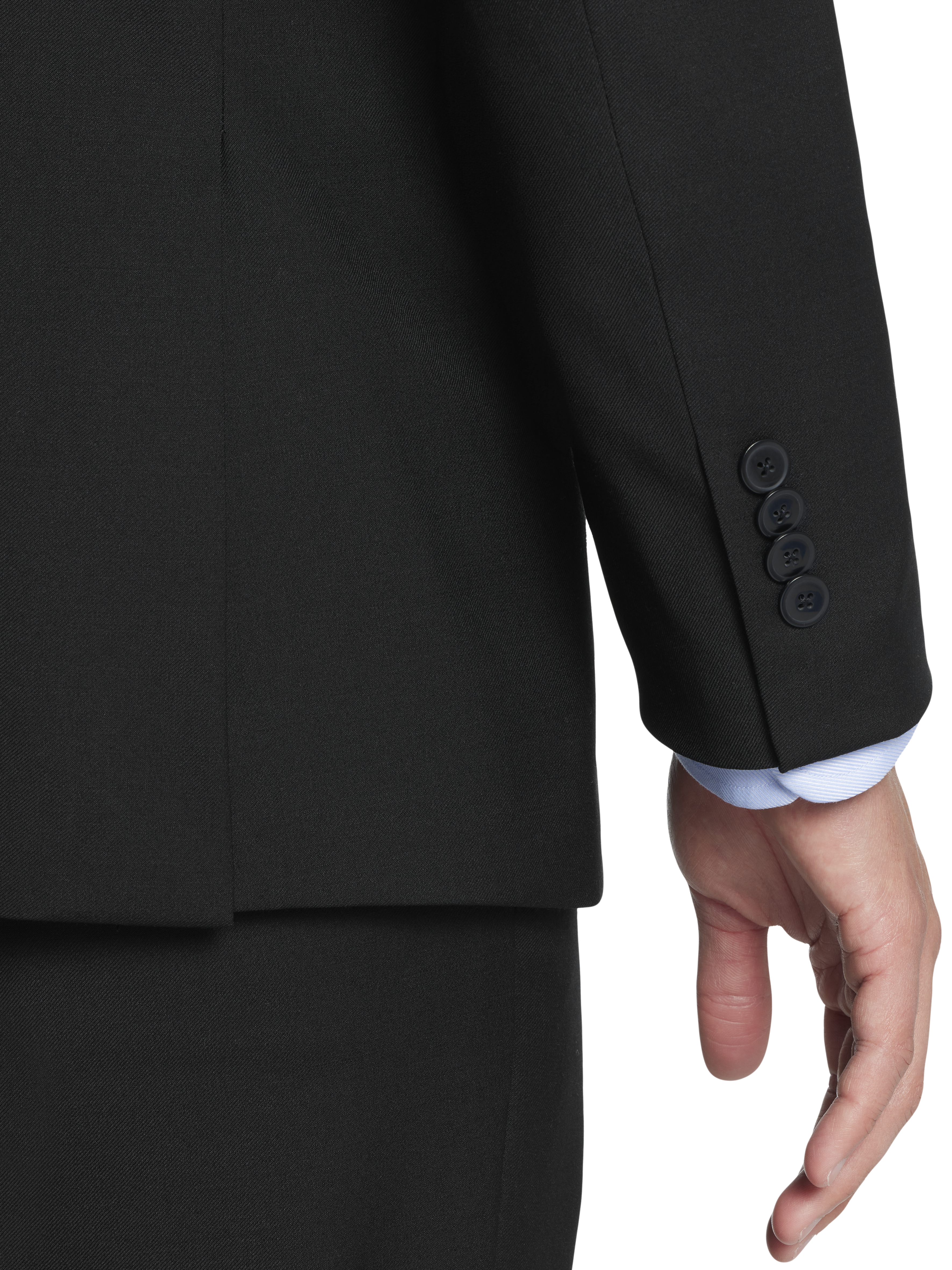 Slim Fit Wool Blend Suit Jacket