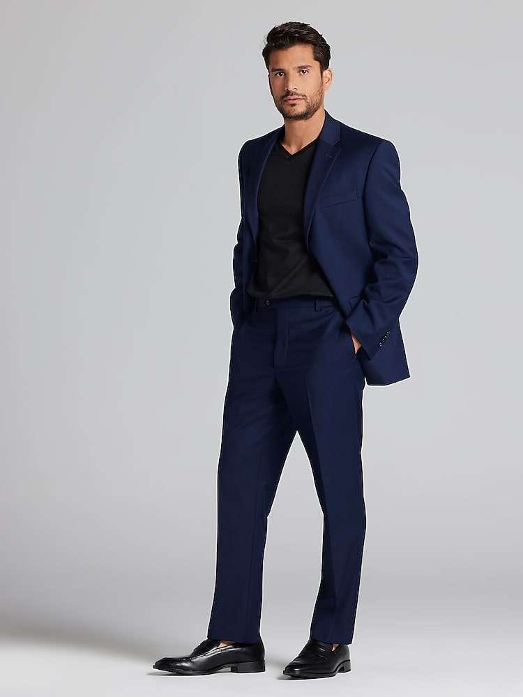 Joseph Abboud Classic Fit Suit Jacket, Navy Solid - Blue | Men's