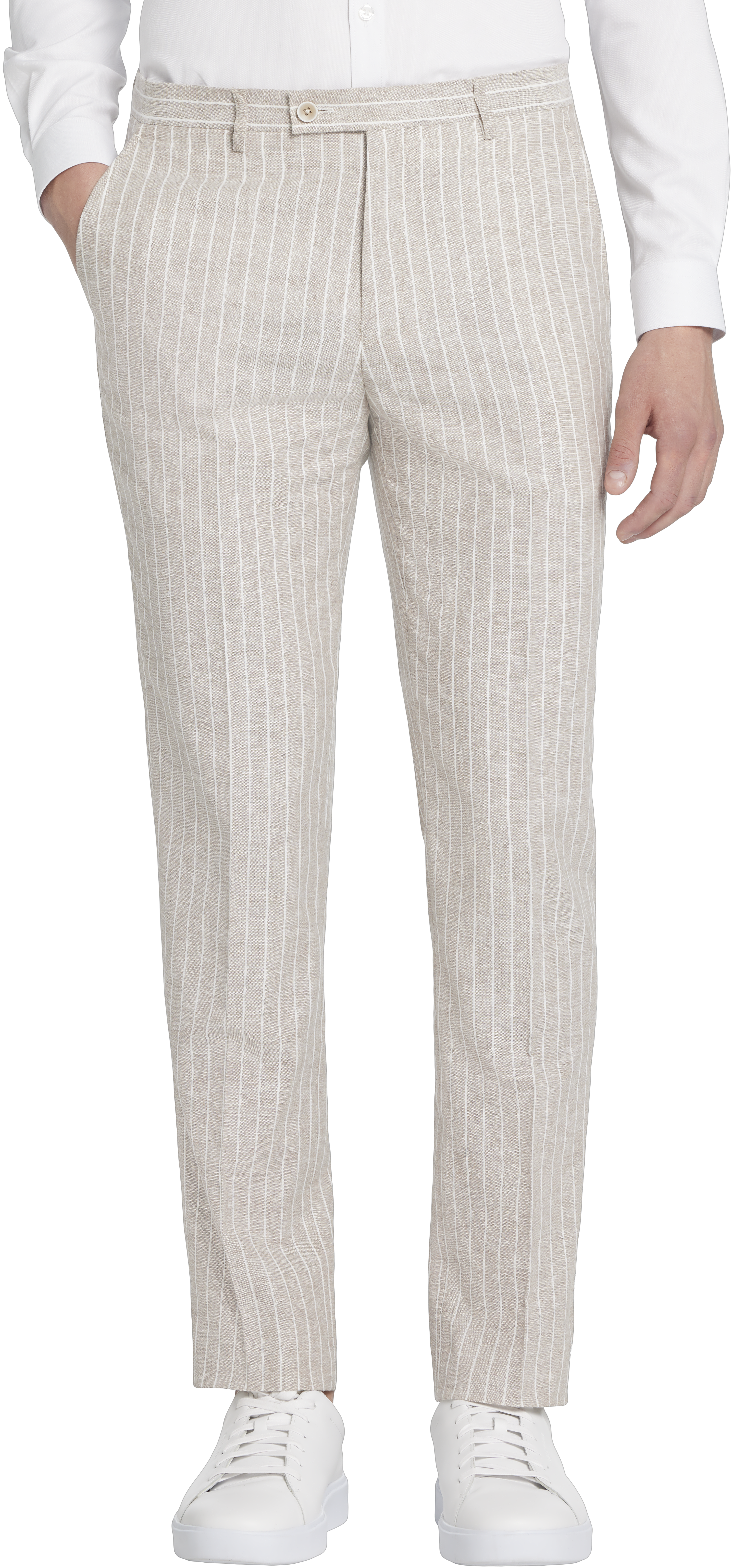 Slim Fit Pinstripe Suit Separates Pants