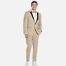Paisley &Amp; Gray Slim Fit Sharkskin Tuxedo Jacket