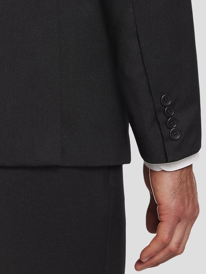Pronto Uomo Platinum Modern Fit Wool Blend Suit Jacket
