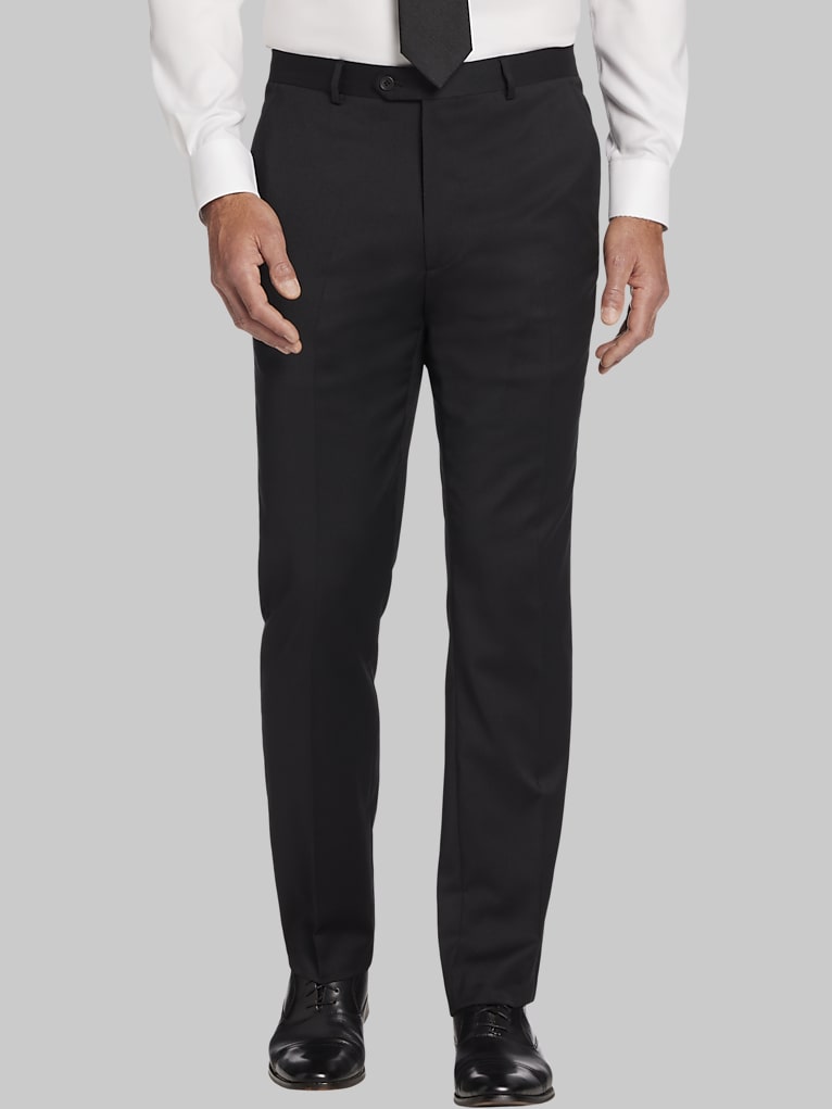 Pronto Uomo Platinum Modern Fit Wool Blend Suit Pants