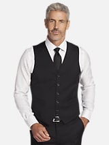 Pronto Uomo Platinum Modern Fit Premium Wool Blend Suit Vest