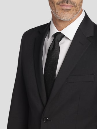 Modern Fit Wool Blend Suit Jacket
