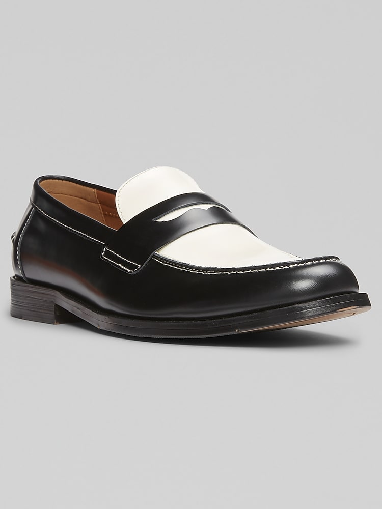 Steve Madden Nettuno 2-Tone Penny Loafers