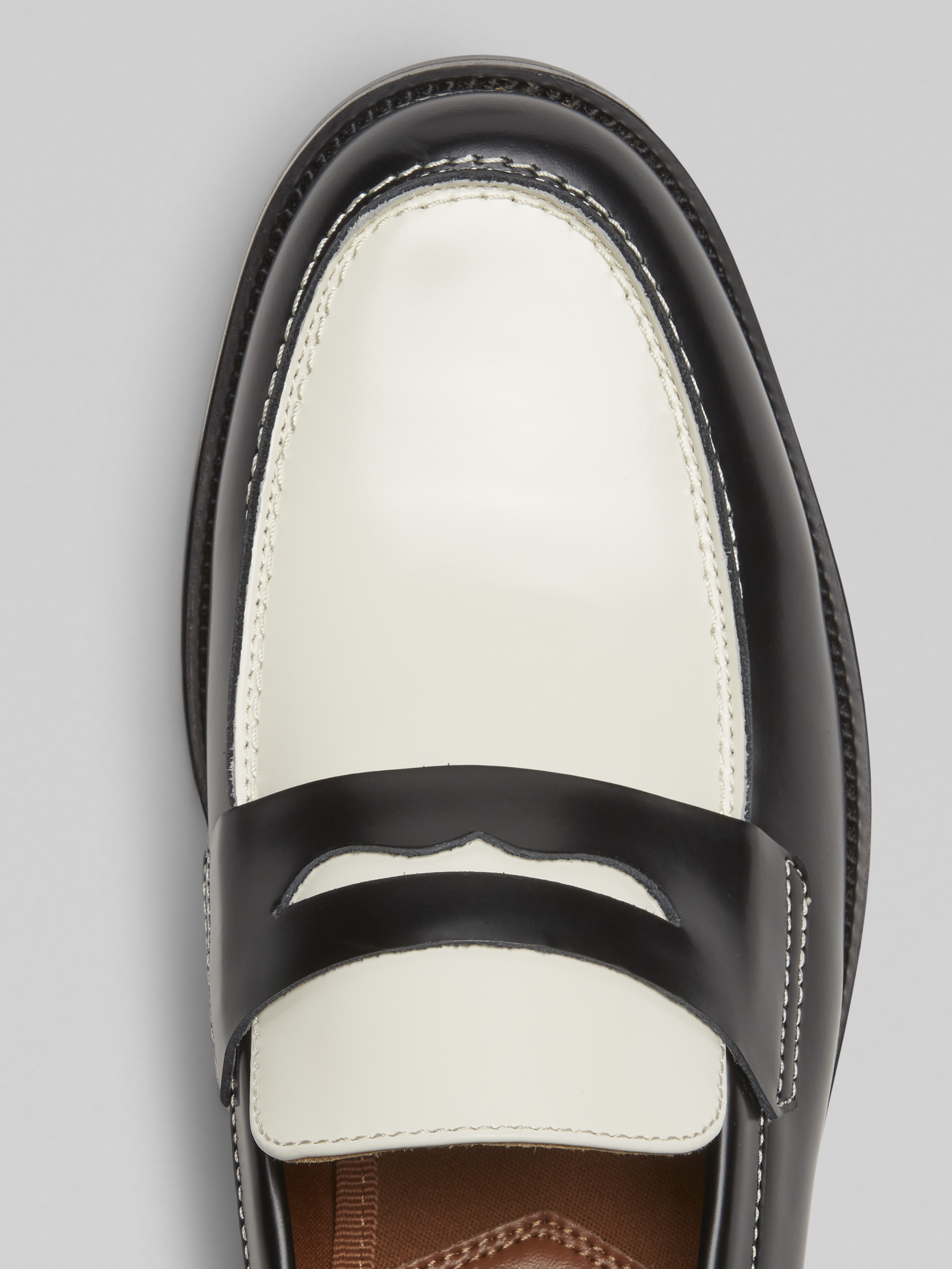 Steve Madden Nettuno 2-Tone Penny Loafers