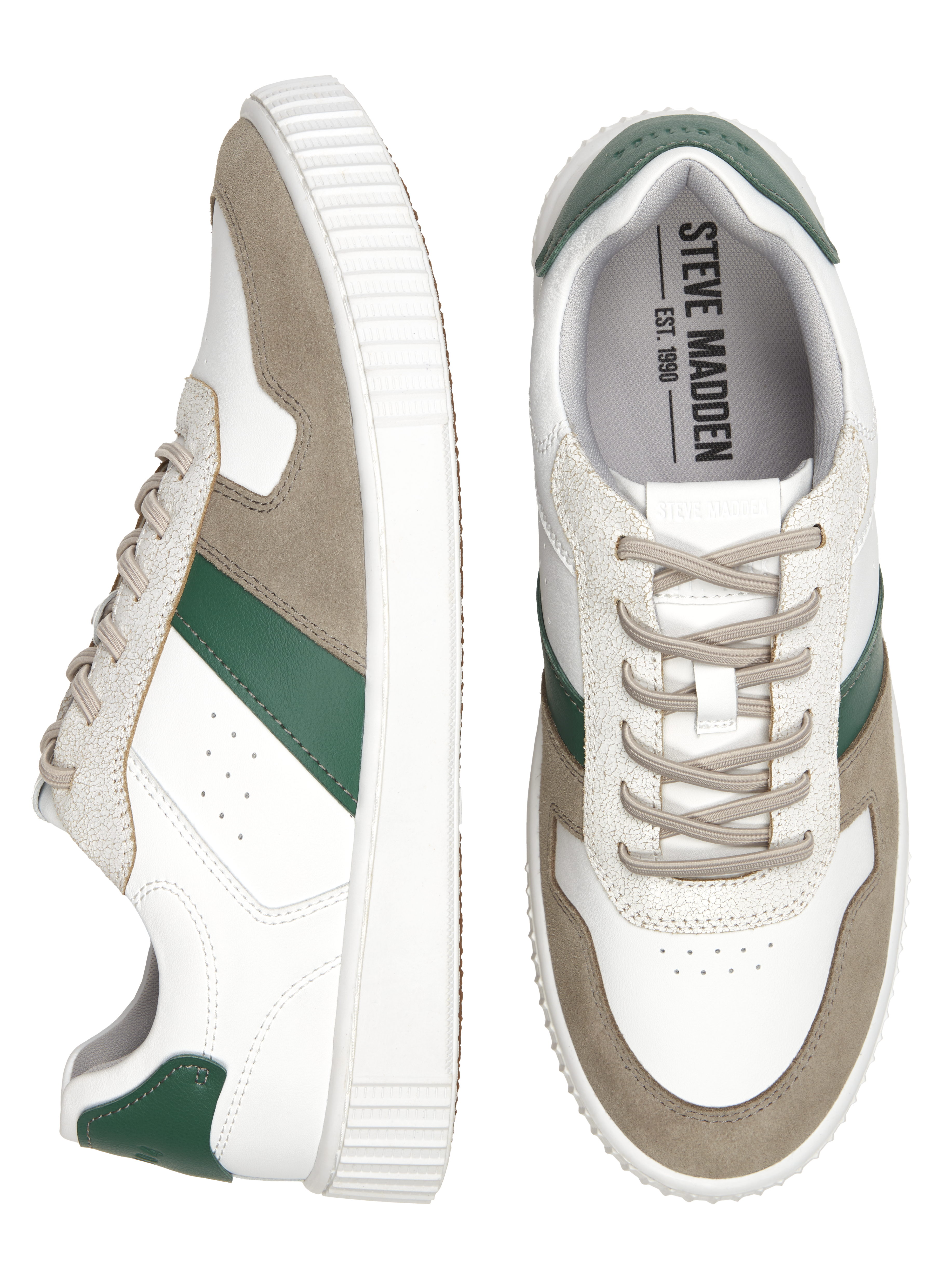 White Leather Sneakers | Men's Wearhouse