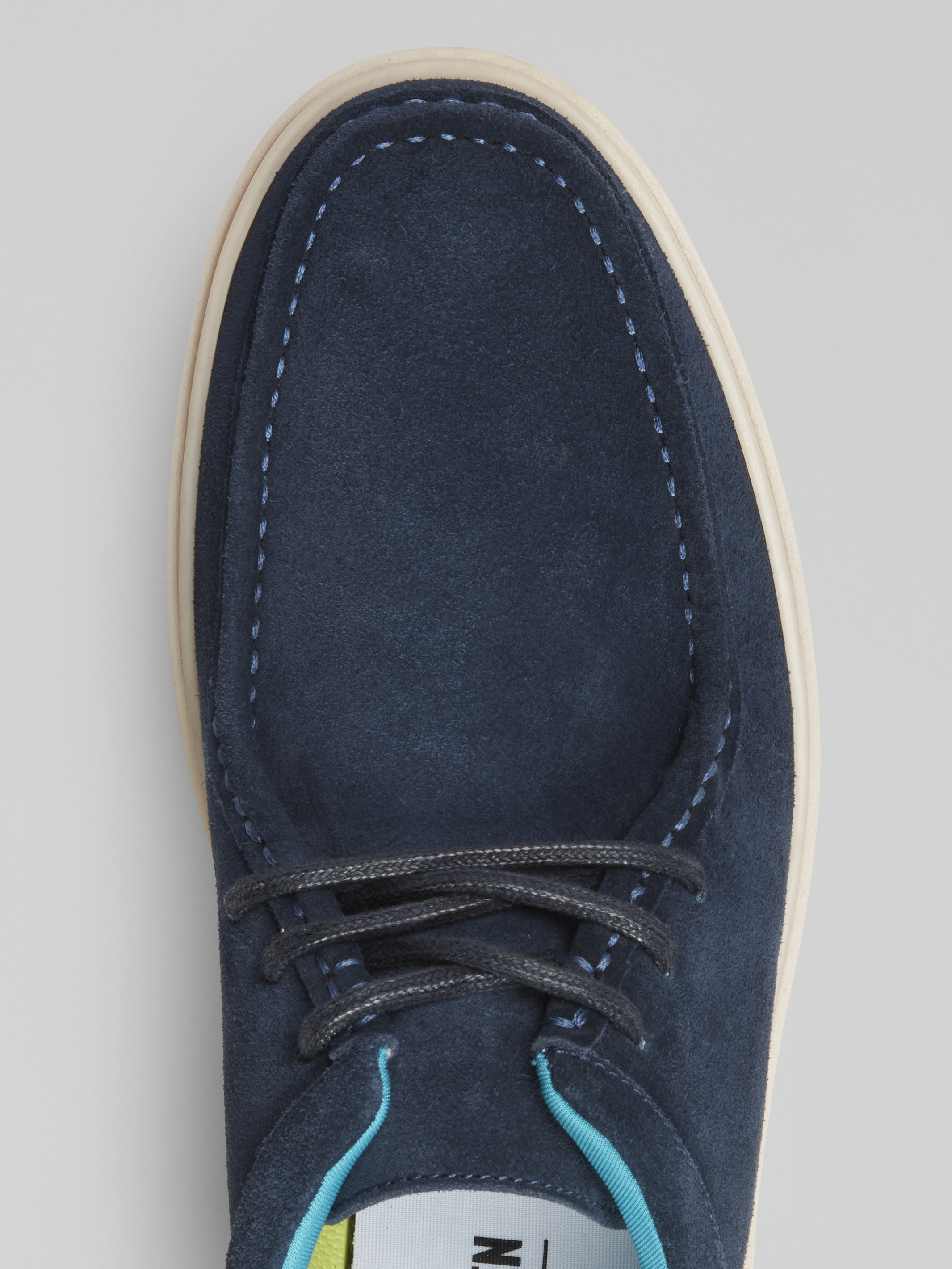 Barris Suede Moc Toe 3-Eye Lace Ups