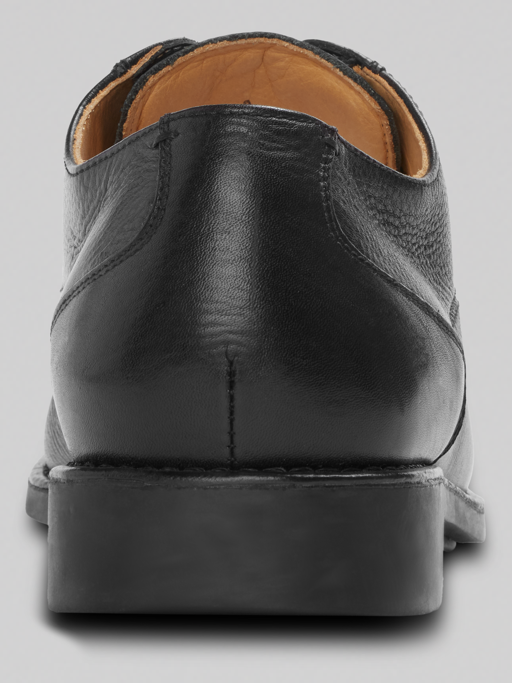Duke Leather Lace-up Cap Toe Oxfords