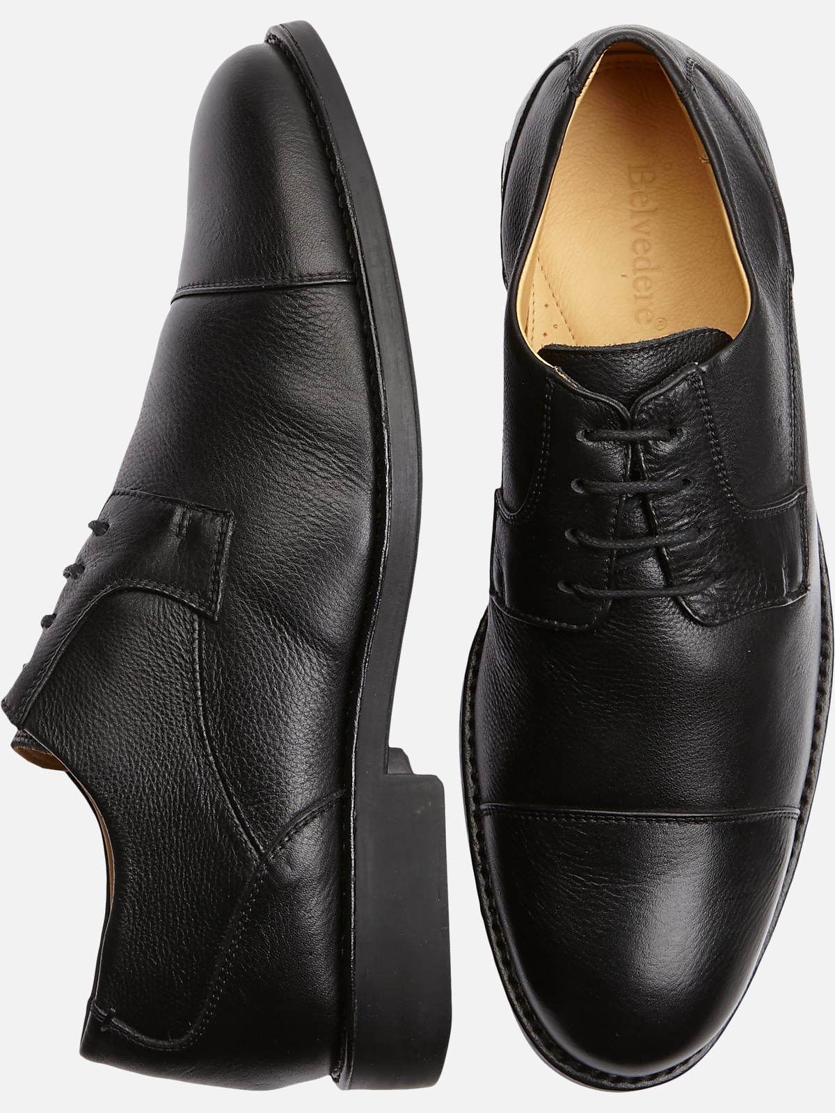 Belvedere Duke Cap Toe Shoes | All Clearance $39.99| Men's Wearhouse