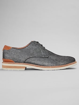 slim fit dress slacks Slate Gray Thick-Soled Niche Low-Cut Men's Canvas Shoes
