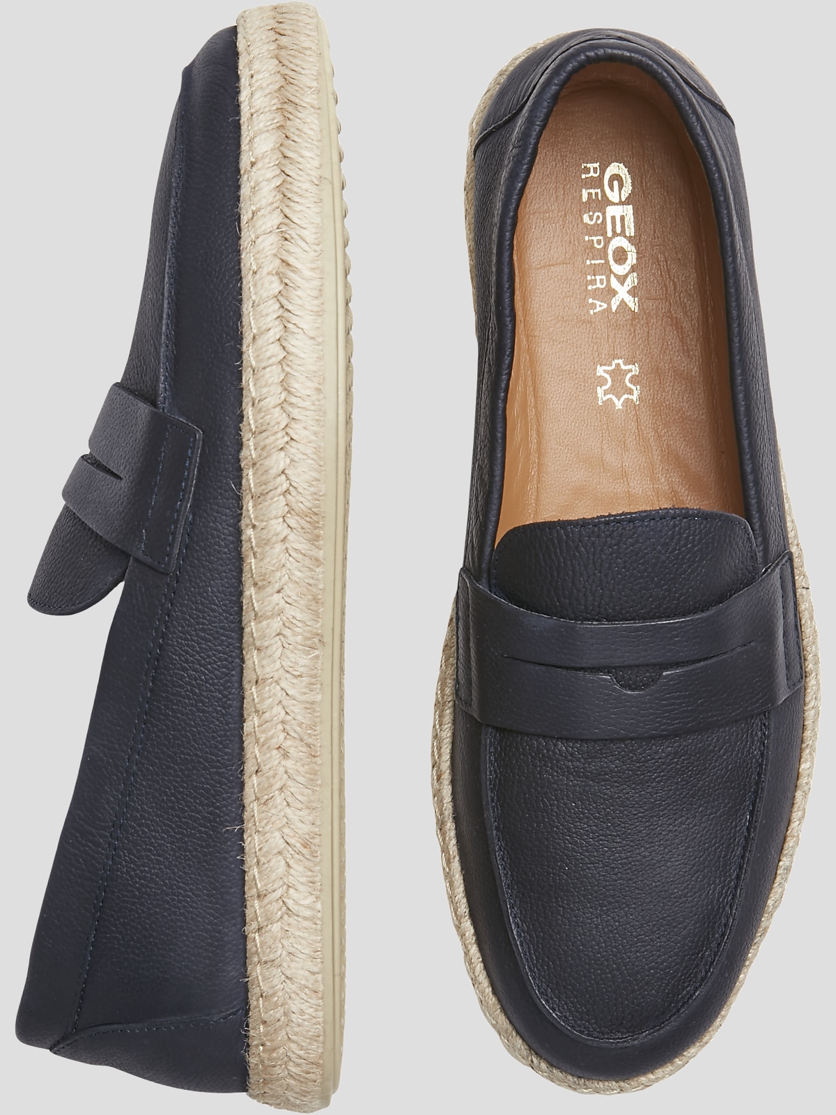 Geox penny loafers best sale