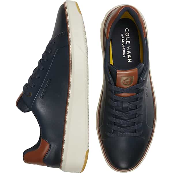 Cole Haan Men's GrandPro Topspin Lace-Up Sneakers Navy - Size: 11 1/2 D-Width TMW40BT15401