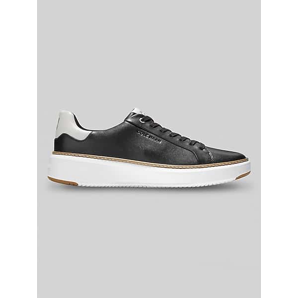 Cole Haan Men's GrandPro Topspin Lace-Up Sneakers Black - Size: 10 1/2 D-Width TMW40BT05402