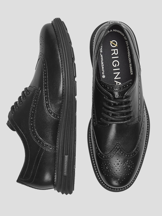 Cole Haan Men's Original Grand Remastered Wingtip Oxfords , Black