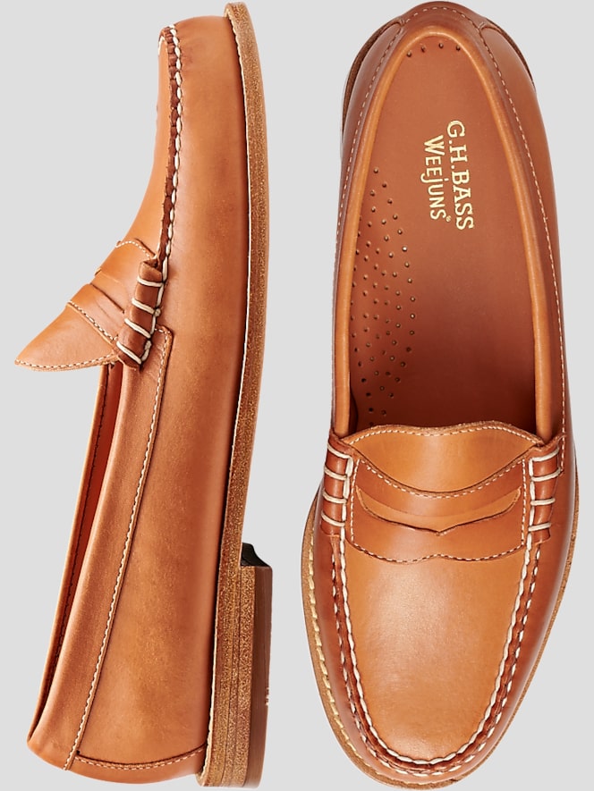 G.H.BASS Larson Artisanal Weejuns® Moc Toe Loafers | Loafers